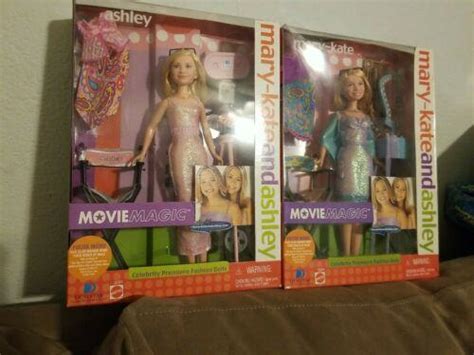 Mary Kate Ashley Olsen Twins Doll Set Movie Magic Barbie Mattel Dolls Vintage 3902790833