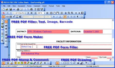 Change existing text and links. PDFill: Free PDF Editor, Free PDF Tools and Free PDF Writer