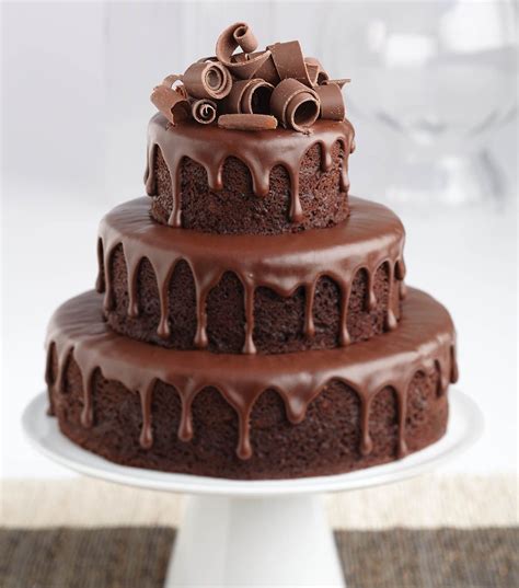 Chocolate Ganache Tiered Cake At Ultimate Chocolate Cake