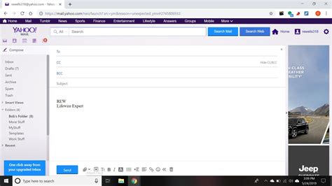 How To Send An Attachment With Yahoo Mail