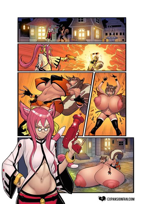Rule 34 2girls Blazblue Breast Expansion Breasts Comic Davide Tinto Expansion Fan Comics