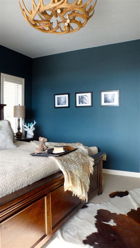 Wall Color Rusticbedroom Deco Chambre Bleu Couleur Chambre Chambre