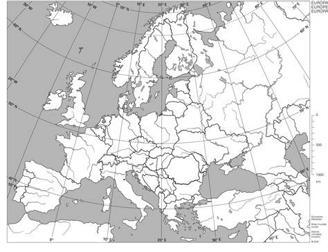 Eine schicke karte mit vielen gut aufbereiteten informationen und eine echt coole. Leere Europakarte Zum Ausdrucken | My blog