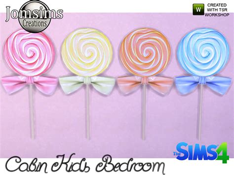 The Sims Resource Cabin Kids Giant Wall Deco Lollipop
