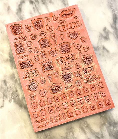 The Beautiful Rubber Stamp Set