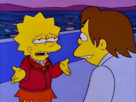 yarn a kiss doesn t mean anything if it s dishonest the simpsons 1989 s08e07 comedy