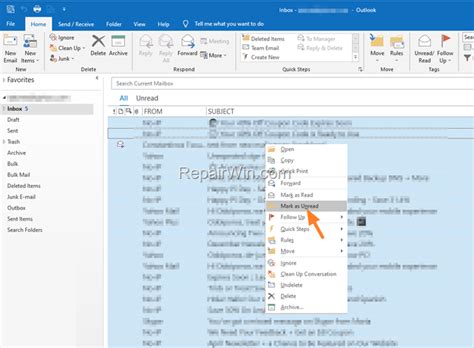 Fix Outlook Does Not Automatically Mark Emails As Read Solved Qnet88