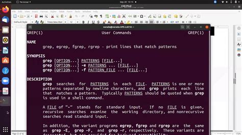 So grep command can be used to search some kind of text, word, pattern or sentence in a text file or a number of text files. grep command (28-09-2020) - YouTube