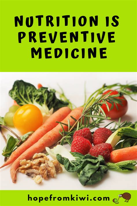 Nutrition Is Preventive Medicine We Are Truely What We Eat If You