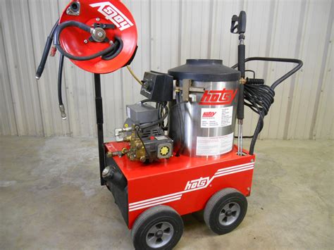 Used Hotsy 555ss Electric Hotsy Hot Water Heated Pressure Washer