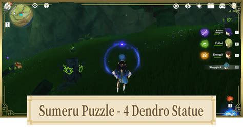 Genshin Sumeru Puzzle Guide 4 Dendro Statue Devantaka Mountain