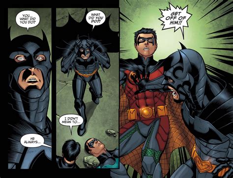Batmans Reaction To Nightwings Death Comicnewbies