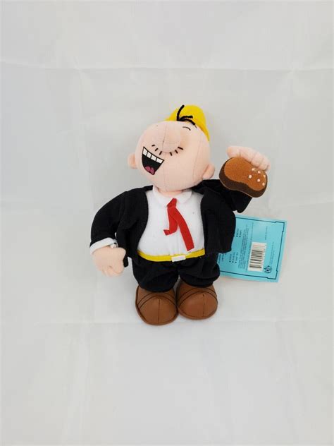 Limited Edition Stuffins Wimpy Plush From Popeye Etsy