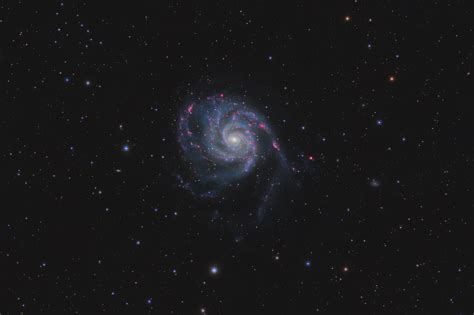 M101 Pinwheel Galaxy Mjs Photography