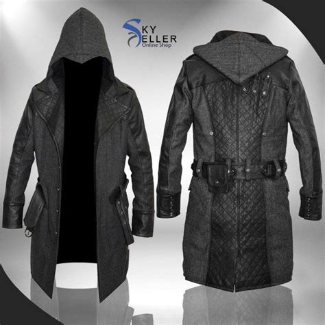 Assassins Creed Syndicate Jacob Frye Wool Costume Coat Halloween