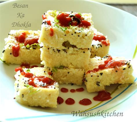 Instant dhokla is prepared with besan and steamed till its soft and fluffy like idlis. Wah "Sush" kitchen: Dhokla in 5 minutes(Microwave Recipe)