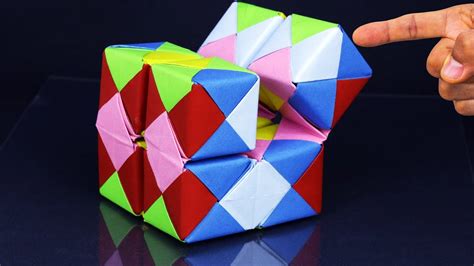 How To Make A Paper Infinity Cube Easy Method Step By Doovi