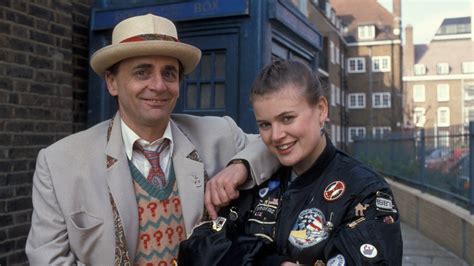 Sylvester Mccoy And Sophie Aldred As The Seventh Doctor And Ace In