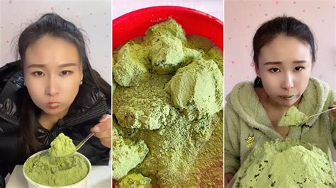 Asmr Heavy Matcha Powder Icesolo Bitessoft Icecrushed Hard Icewhite Ice Eatingv Good