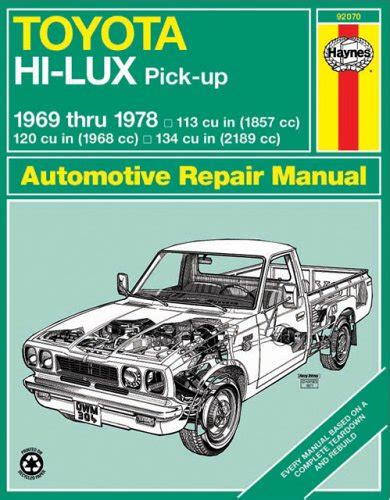 Cheapest Copy Of Toyota Hilux Pick Up 1969 78 Haynes Repair Manuals