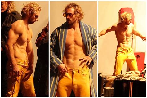 Photos Aaron Taylor Johnson Shows Off His Hot Body Six Pack Abs And Holds His Dick Bulge While