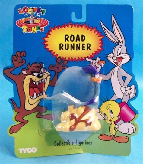 Tyco Looney Tunes Road Runner Speeds Cloud Of Dust Action Figure Ebay