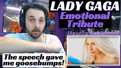 Lady Gaga Reaction Fan Made Emotional Tribute Youtube