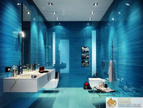 Blue bathrooms top the list, adding up to $5,400 more than expected to the sale price. here's a roundup of inspiring blue bathroom ideas and tips to beautify your space and increase your home's. Modern Blue Bathroom Designs & Ideas « Home Highlight