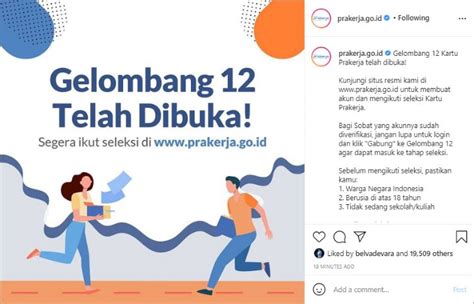 Video induksi ini akan membantu mereka memahami cara kerja program kartu prakerja, cara membeli pelatihan dan menautkan rekening. Kartu Pra Kerja Gelombang 12 Resmi Dibuka, Segera Penuhi ...