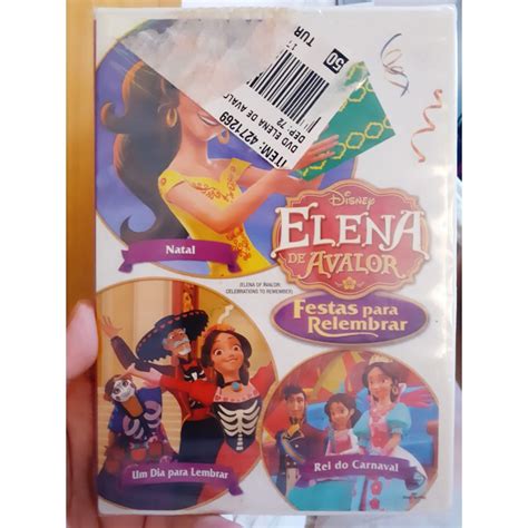 Dvd Disney Elena De Avalor Festas Para Relembrar Lacrado Shopee Brasil