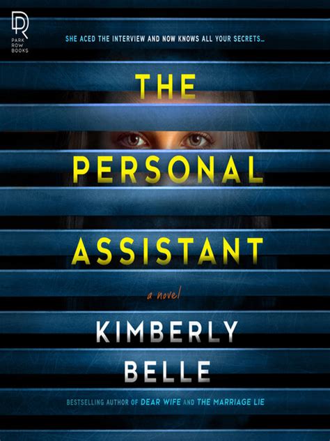 The Personal Assistant Prince William Public Library System Overdrive