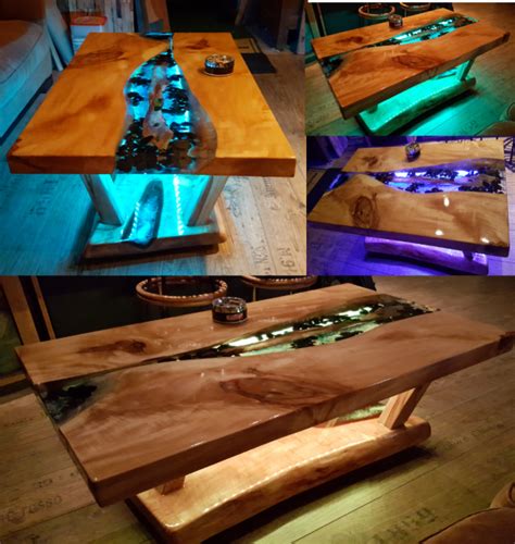 28 genial holztisch wohnzimmer das beste von from holztisch wohnzimmer. Epoxydharz und Holz - schöne Kombination! Beleuchteter ...