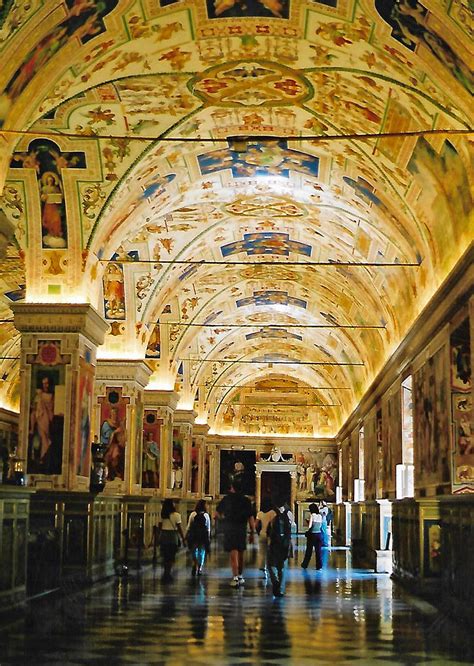 Musei Vaticani Biblioteca Apostolica Vaticana Stuckdecke Vatican