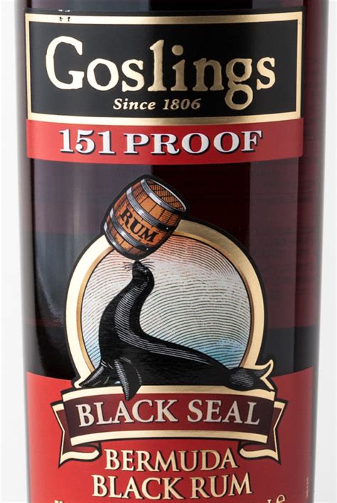 Goslings Black Seale 151 Proof Rum Isla De Rum