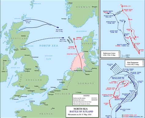 The Battle Of Jutland The Biggest Naval Fight Of World War I England