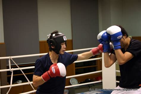 外人俳句 Sports Boxing In Japan