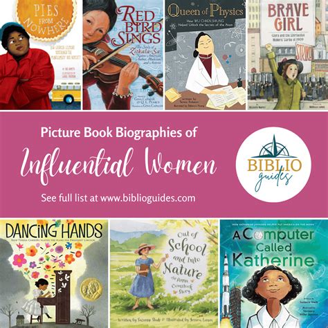 Picture Book Biographies Of Influential Women Biblioguides