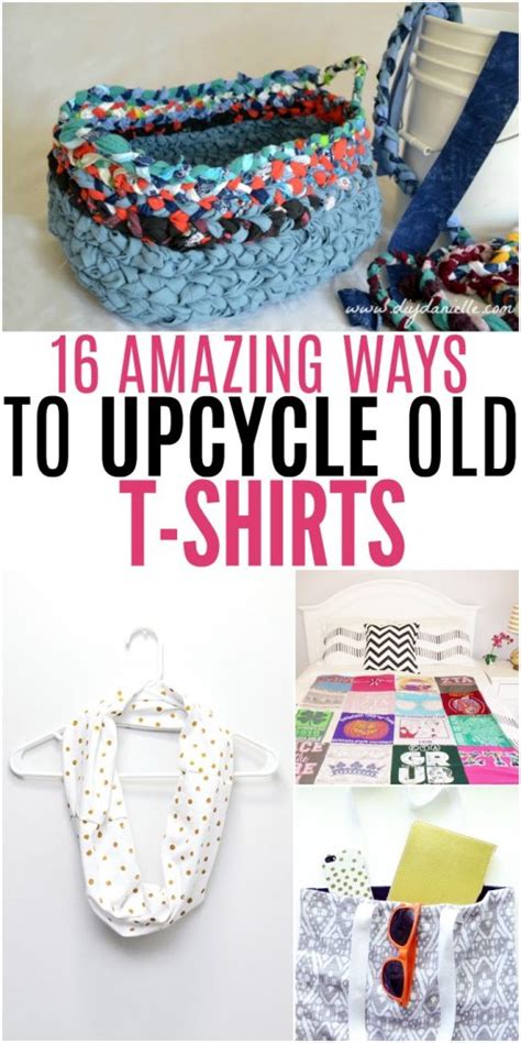 16 Amazing Ways To Upcycle Old T Shirts