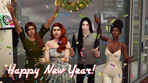 🎆 Happy New Year 🎆 Sims 4 Poses Happy New