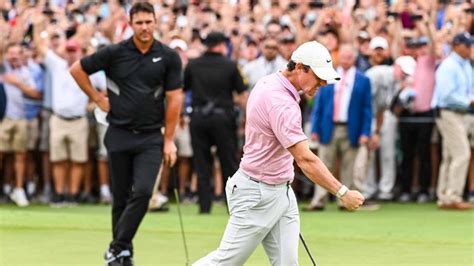 Rory Mcilroy And Brooks Koepka Pgatour Golf Brooks Koepka Rory