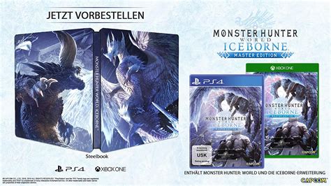 Monster Hunter World Iceborne Xbox One Steelbook Amazonde Games