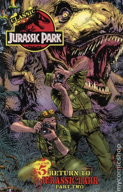 Topps Comics Return To Jurassic Park Jurassic Pedia