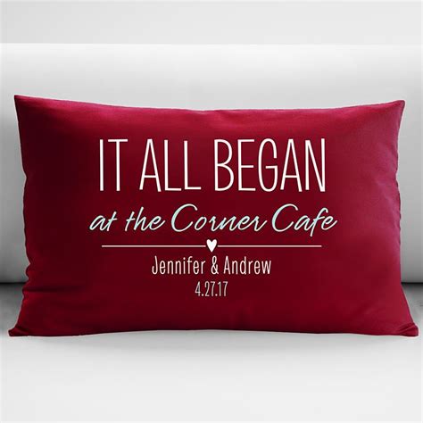 It was such a cute, personalized gift that really meant a lot. Love Cushions (Personalised) | From Me