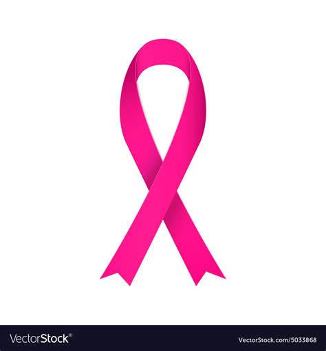 Breast Cancer Awareness Pink Ribbon Royalty Free Vector