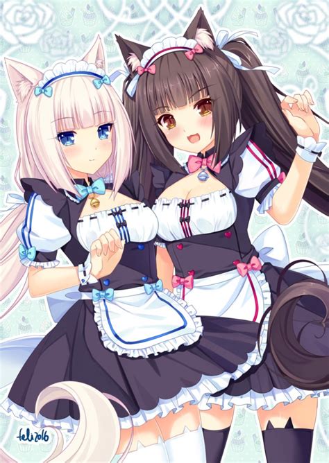 I hope you like it. Vanilla and Chocola by Felielle on DeviantArt