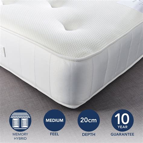 Fogarty Just Right Memory Foam Top Orthopaedic Open Coil Mattress Uk