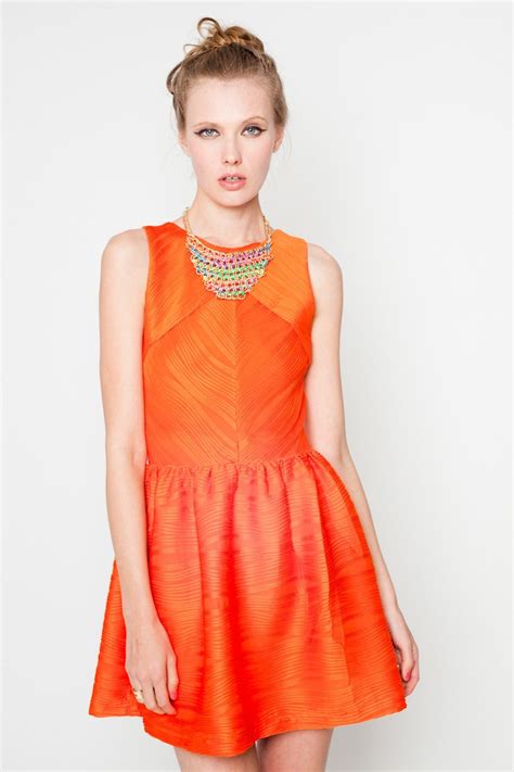 Naranja Orange Peach Dresses Summer Dresses Orange Dress Outfit Sleeveless Dress Street