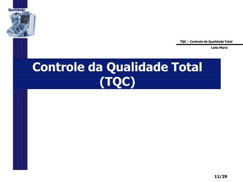 Controle Da Qualidade Total Tqc