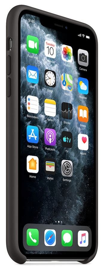 Iphone 11 Pro Max Silicone Case Black Isetoscz