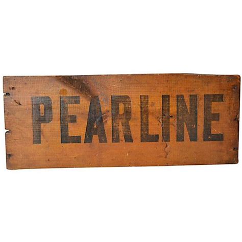Pre Owned Pearline Sign 33955 Huf Liked On Polyvore Featuring Home
